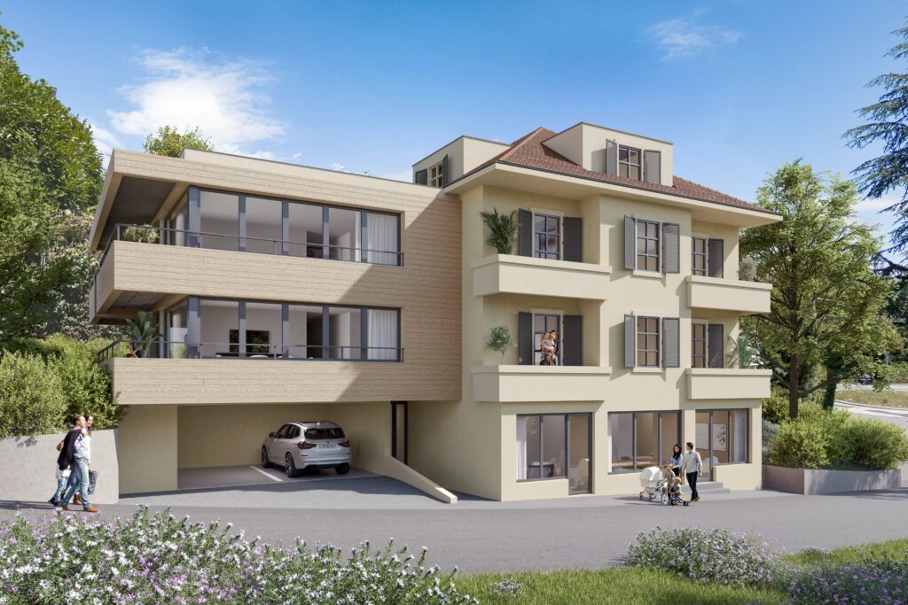 Attique de 3,5 pièces – Centre-ville de Lausanne, Lausanne, Beaulieu-Grey-Boisiy, photo 2