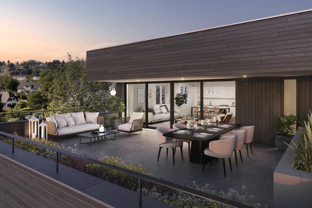 Magnifique attique en duplex au cœur de Chailly-Lausanne, Lausanne, Chailly-Rovéréaz, photo 3
